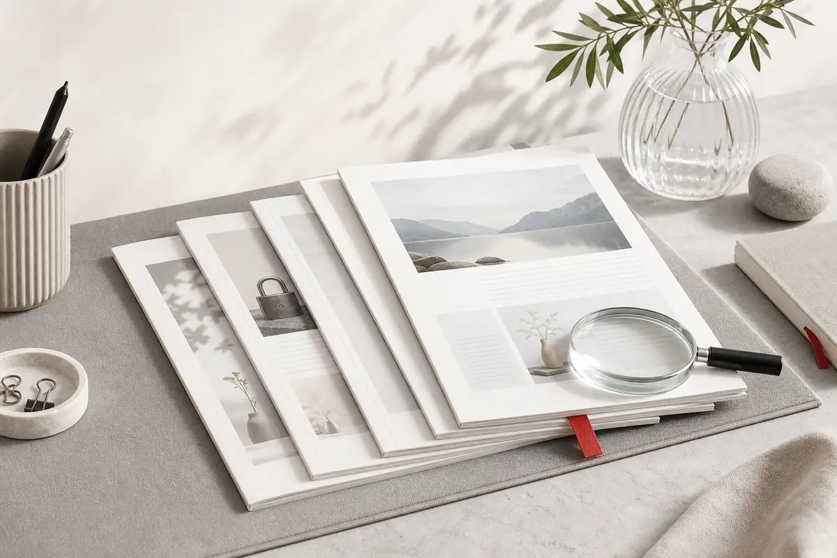 An editorial desk with practical image and privacy guides